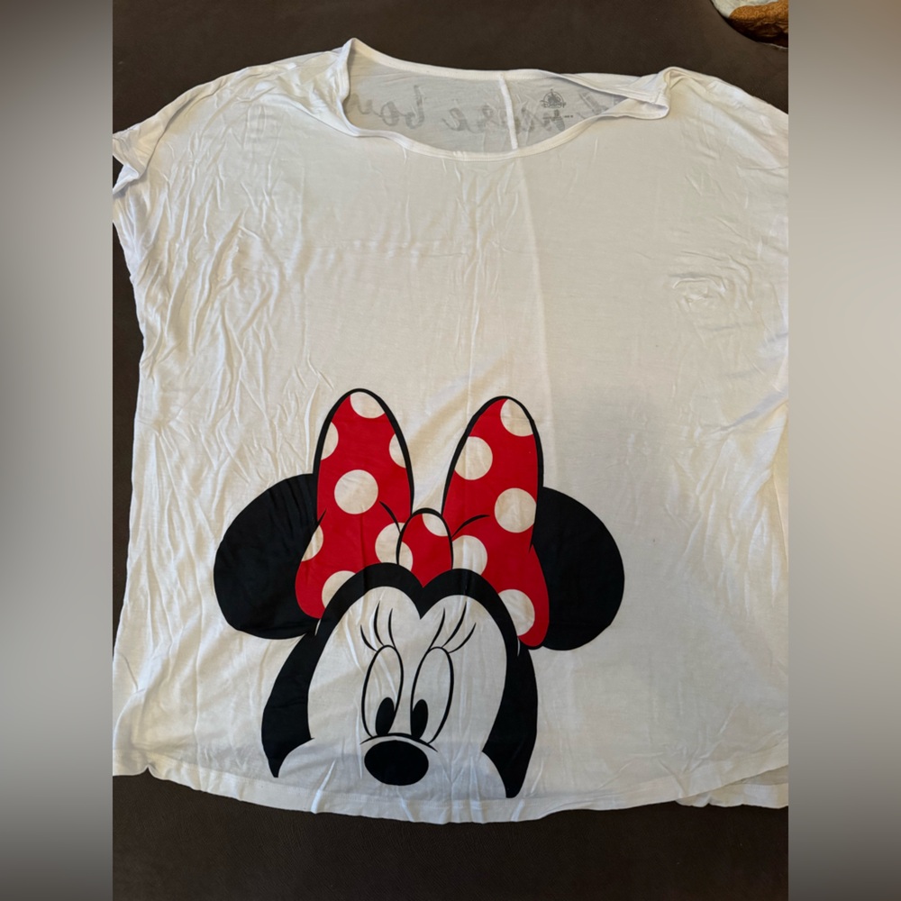 Minnie Mouse white Shirt